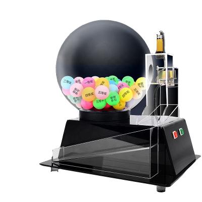 China Automatic Bingo Case Lucky Draw Box Lottery Case Bingo Cage Lucky Dip Electric Lottery Bingo Game Machine for sale