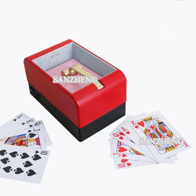 China Mini Automatic Distributing Poker Machine on Poker Table Top Poker Distributing Plates for Interesting Card Game 15*8.8*7.9cm for sale