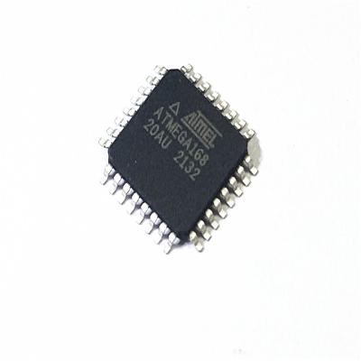 China Microcontroller Electronic Components Integrated Circuits IC Standard QFP32 ATMEGA168-20AU Chip for sale