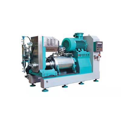 China Medicine Processing Double Power SHANGHAI CHILE Pin Type Nano Sand Mill Bead Mill Horizontal High Flux Sand Mill Grinding Equipment for sale