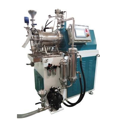 China Medicine Processing Horizontal SHANGHAI CHILE CLBN 6L Pin Type Sand Mill /Bead Mill for sale