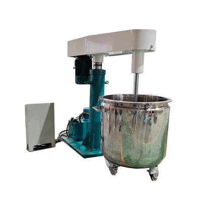 China High Efficency Kneader Fine Mixing CLYFS 22KW High Speed ​​Disperser Dissolving Dispersing Paint Mixing Making Machine for sale