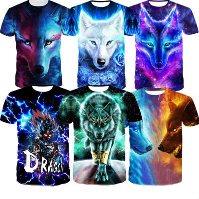 China Custom Anti-Wrinkle DIY Digital 3d T-shirt Sublimation Printing Mens T Shirt for sale