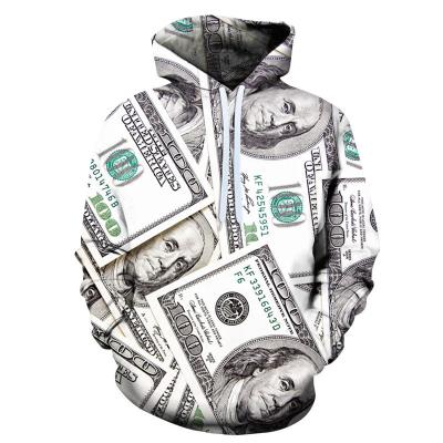 China European And American Printing USD Fashion Anti-wrinkle Hoodies for sale