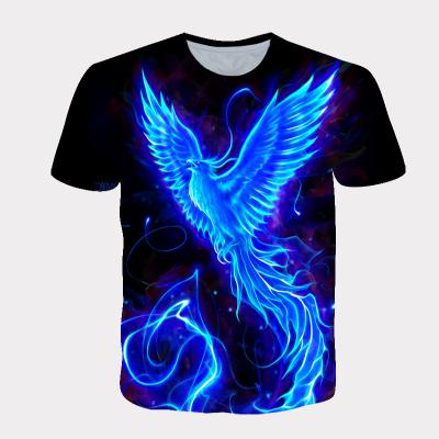 China High quality custom anti-pilling printed mens relaxed street wear hip hop t-shirts men's oversized 3d shirts for sale