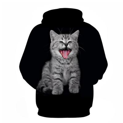 China Anti-wrinkle kitten 3D model sublimation sweater for sale