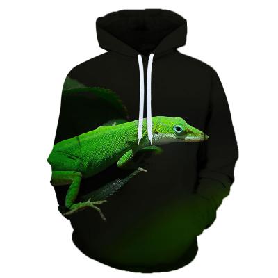 China Mens 3D Sublimation Sweater Chameleon 3D Anti-pilling Hoodies for sale