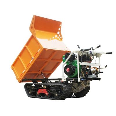 China Agricultural Type Electric Start Crawler Hotels Transport Vehicle 500kg Diesel Truck for sale