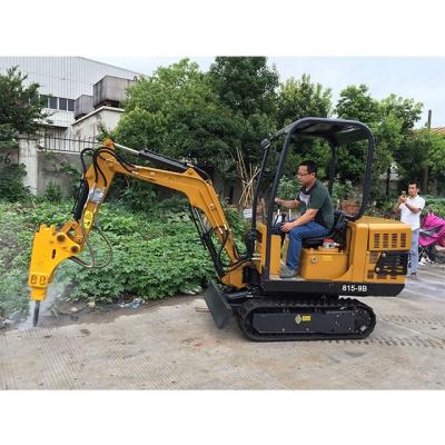 China Hotels 1.5 T Simple Operation Time Site Excavation Equipment Crawler Labor Saving Excavator for sale