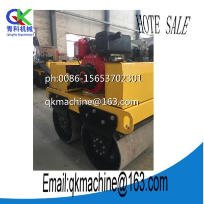 China Soil Mini Road Roller Pedestrian Compactor with HONDA GX390 1T for sale