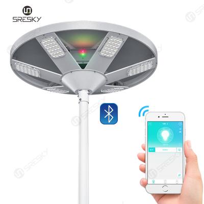 China APP Control HALO Series 60W-120W Smart Grid Public Square Solar Street Light High Way/Park/Street/Pavement/Car Park for sale