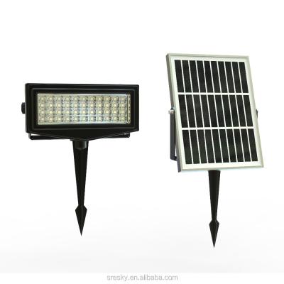 China Waterproof Garden Blue Led Solar Powered Garden Lights Flood Light for sale