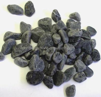 China Arrangement of black basalt gravel for landscaping for sale