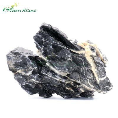 China Modern black dragon stone for aquarium accessories for sale