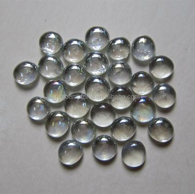 China gas fireplace crystal glass beads/flat glass beads for sale