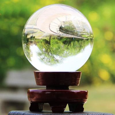 China Europe Glass Ball Magic Clear Acrylic Big Touch Juggling Ball for sale