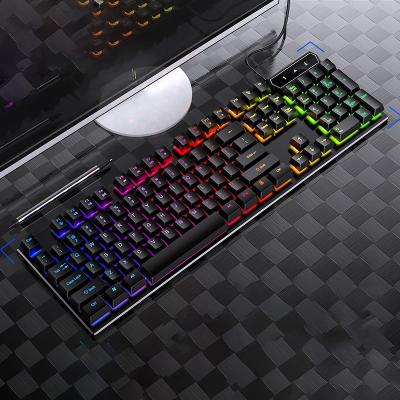 China Ergonomic 104 Keys Kit Computer Wired Gamer Headset Set RGB Gaming Mechanical Keyboard For Professional Gamer for sale