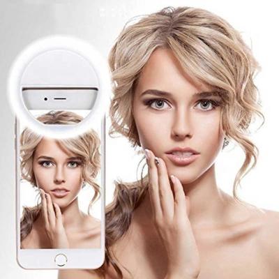 China Brand New Mobile Phone RK-12 Selfie LED Ring Light Mirror Fill Light For Selfies Live Streaming 2021 Portable/Rechargeable for sale