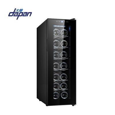 China Modern Desgin 14 Bottles Wine Center, Thermoelectric Wine Fridge Slim Wine Fridge Luxury Wine Fridge for sale