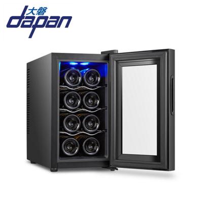 China Hotel Thin Wine Fridge , Wine Fridge With Semiconductor , Wine Fridge 8 Bottles for sale