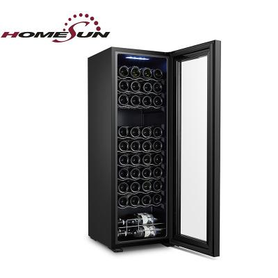 China Modern New ERP 44 Bottle Free Approval DOE Desgin Dual Zone Wine Fridge For USA UK for sale