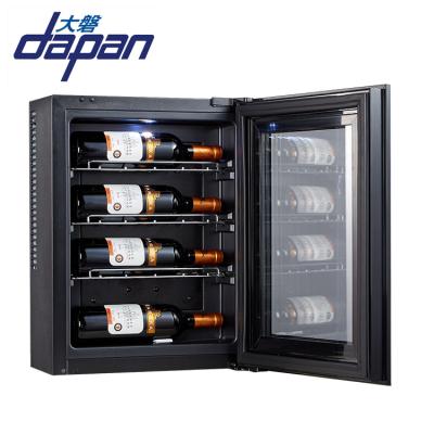 China BCW-12B Hotel Luxury Custom 4 Bottle Individual Freestanding Wall Mounted Wine Cooler for sale