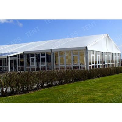 China Outdoor event Durable glass solid wall event marquee tent outdoor wedding party canopy for sale for sale