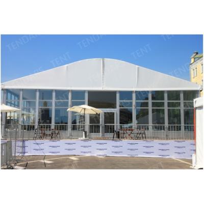 China Outdoor event/sport/storge etc.. Outdoor semi permanent building cafeteria restaurant marquee tent hall structure for banquet event for sale