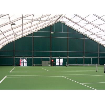 China Sport court cover Guangzhou Tendars opaque PVC fabric roof curve shape structure tent marquee sport event tent for sale for sale