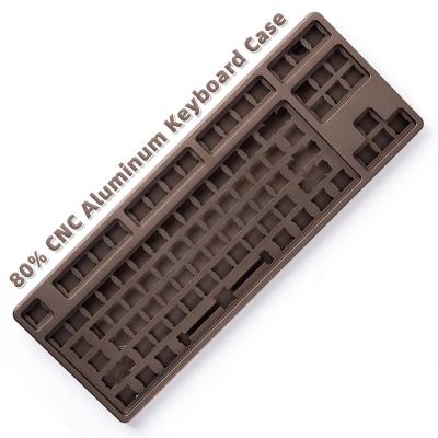 China China CNC Aluminum Machine Making Mechanical Keyboard 80 Aluminum Case For Wholesaler for sale