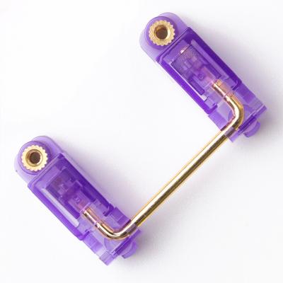 China High Quality Translucent Gold Plated PCB Screw-in Mechanical Stabilizers 2u 6.25u 7u 60/87 Keyboard Key Top Screw Stabilizers Keyboard Set for sale