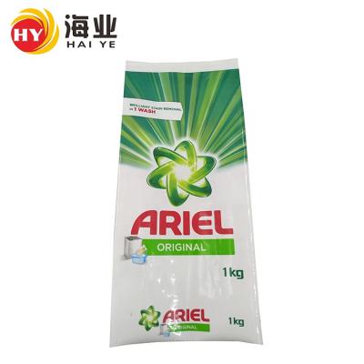 China Custom Printed Barrier Washing Powder Packaging Bag Powder Packaging Bag Laundry Detergent Plastic Bag for sale