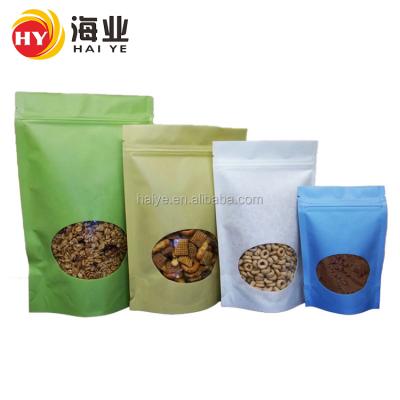 China Wholesale Custom Size Food Seal Plastic Cashew Nut Packaging Bag Holder Up Pouch With Zipper for sale