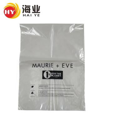 China Wholesale 100% Biodegradable Food Plastic Bag Plastic Bag Compostable Clothes Packaging Bags With Self Adhesive for sale