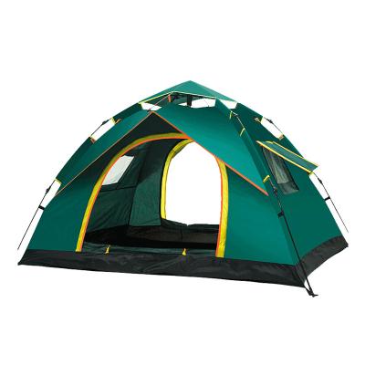 China Upright Bracing Type 1-2 People Outdoor Waterproof Beach Leisure Folding Automatic Pop Up Camping Tent for sale