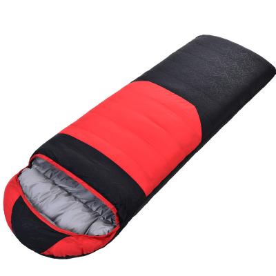 China Adult Outdoor Camping Winter Type Filled Down Sleeping Bag Travel Envelope Thickened Down1800 G Duck Rest Ultralight Adult Indoor Sleeping Bag for sale