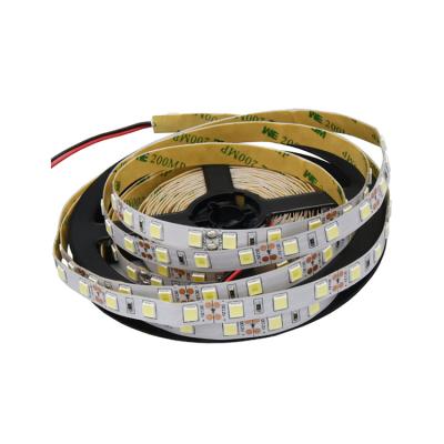 China 60LED 12V 24V Indoor White LED Strip Lights Tape Waterproof SMD 2835 LED Flexible Strip for sale