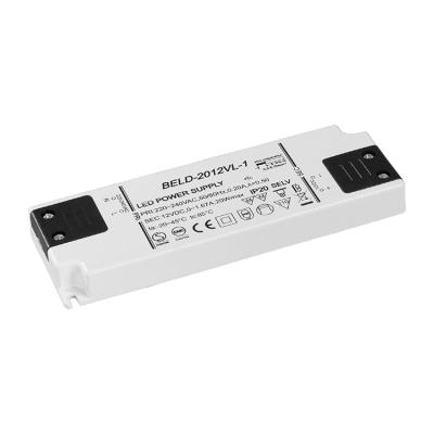 China Ultra-thin Constant Voltage 15W LED Driver 220-240V Light Accessories 140*48*14.5mm for sale