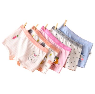 China New Products Breathable Children Underwear Girls Boxer Briefs Children's Cotton Underwear Baby Kids Underwear for sale