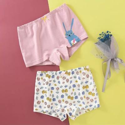 China New Product Breathable Children's Underwear Printed With Flowers Little Kid's Panties Kid's Underwear For Girls Briefs for sale