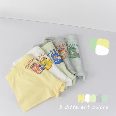 China 21 New Boys Breathable Boxer Shorts Cute Baby Cartoon Washable Comfortable Children's Infant Underwear for sale