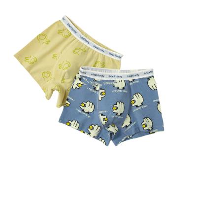 China New Children's Cartoon Boy Underwear Cute Breathable Cotton Comfortable Baby Boy Underwear for sale