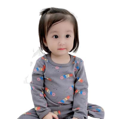 China Cartoon Girls Sleepwear Family Breathable Pajamas Set 2021 Korean Hot Fashion Pajamas High Quantity for sale