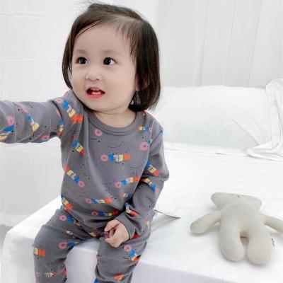 China Cartoon Girls Sleepwear Family Breathable Pajamas Set 2021 Korean Hot Fashion Pajamas High Quantity for sale