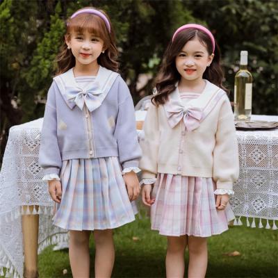 China Washable Kids Girl Dress Kids Clothes Bridesmaids Dress With Floral Print Autumn Custom Wholesale Big Kids Wear for sale