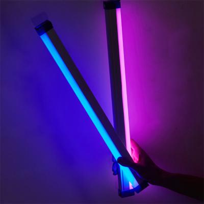 China Adjustable Tempurate LED Visual Light Magic Wand Color Sufficiency Photography Light Bedside Lamp Bedside Hanging Hanging Rechargeable Stick for Vlog Live Streaming for sale