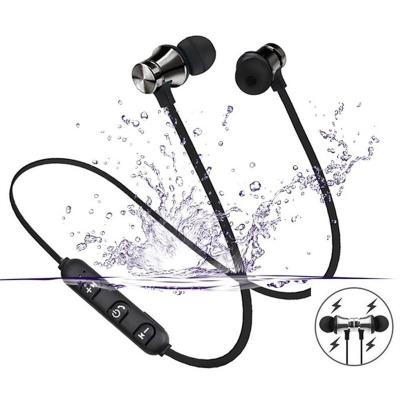 China Hot Selling Tooth Earphone XT11 Music Earphone Neckband Magnetic Wireless Blue Sports Earbuds Comfortable With Mic For iPhone for sale