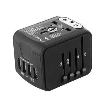 China High Speed ​​Universal Travel Charger Adapter With AU EU USA UK Plug Universal Travel Power Charger Plug for sale