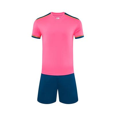 China Shirts & Tops Breathable Soccer Jersey Club Team Football Customized Soccer Jersey With Logo And Numbers for sale