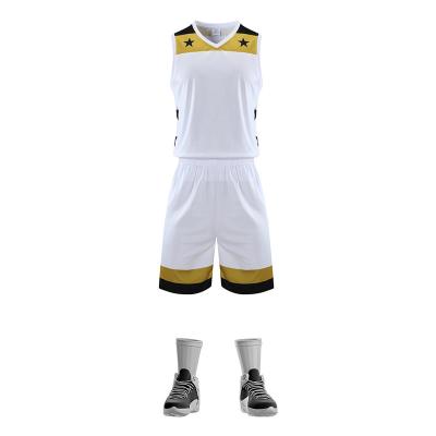 China Customization antibacterial good quality factory team training wear basketball singlet wholesale empty volume for sale